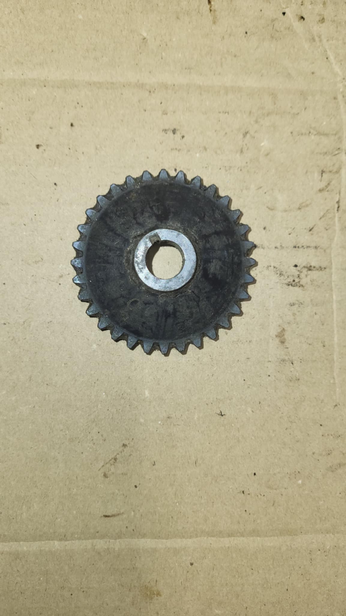 Laminated fabric (Textolite) gear wheel — magneto drive